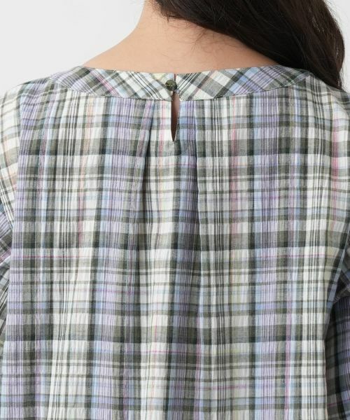 Leilian PLUS HOUSE / レリアンプラスハウス シャツ・ブラウス | 【店舗人気】チェックブラウス【MUSE BY ROCHAS Premiere】 | 詳細11