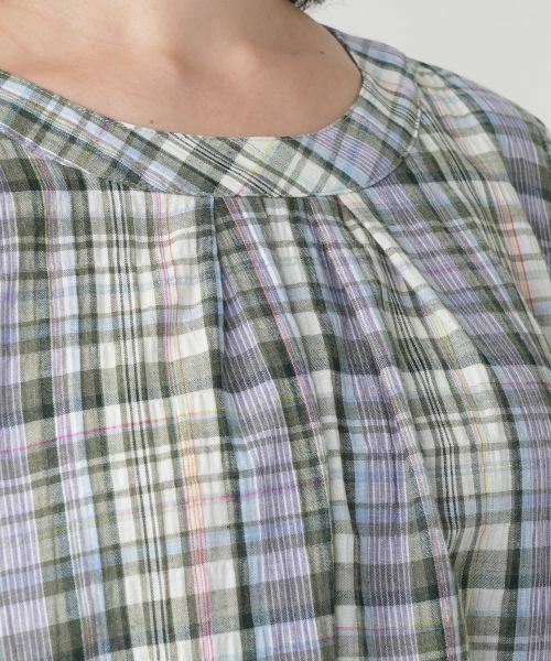 Leilian PLUS HOUSE / レリアンプラスハウス シャツ・ブラウス | 【店舗人気】チェックブラウス【MUSE BY ROCHAS Premiere】 | 詳細15