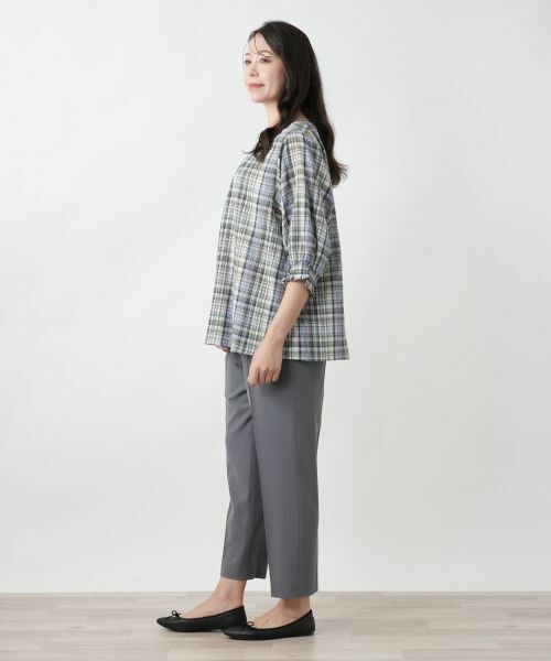 Leilian PLUS HOUSE / レリアンプラスハウス シャツ・ブラウス | 【店舗人気】チェックブラウス【MUSE BY ROCHAS Premiere】 | 詳細5
