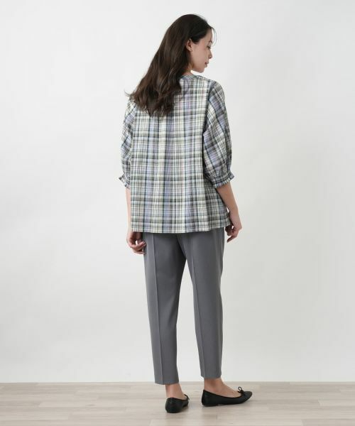 Leilian PLUS HOUSE / レリアンプラスハウス シャツ・ブラウス | 【店舗人気】チェックブラウス【MUSE BY ROCHAS Premiere】 | 詳細6