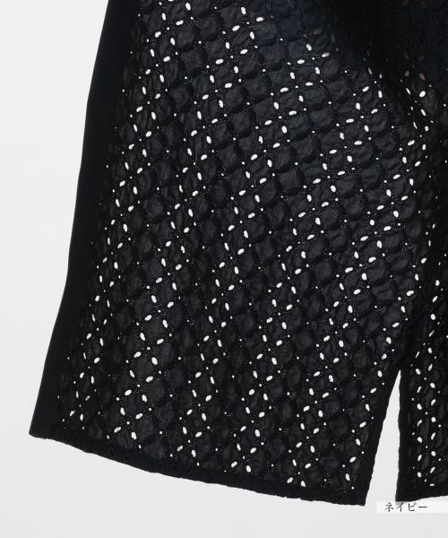 Leilian PLUS HOUSE / レリアンプラスハウス テーラードジャケット | レースベスト【Leilian WHITE LABEL】 | 詳細14