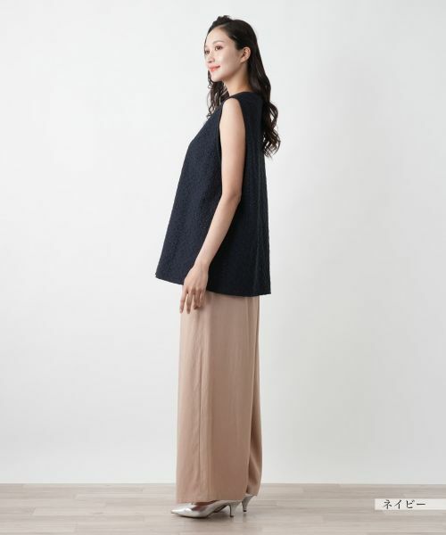 Leilian PLUS HOUSE / レリアンプラスハウス テーラードジャケット | レースベスト【Leilian WHITE LABEL】 | 詳細5