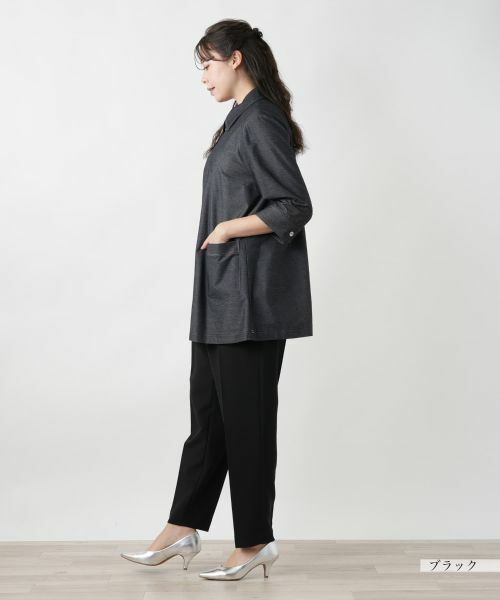 Leilian PLUS HOUSE / レリアンプラスハウス シャツ・ブラウス | 【店舗人気】ジップアップシャツ【Leilian WHITE LABEL】 | 詳細2