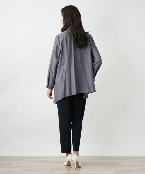 Leilian PLUS HOUSE / レリアンプラスハウス シャツ・ブラウス | 【店舗人気】フレアブラウス【Leilian WHITE LABEL】 | 詳細3