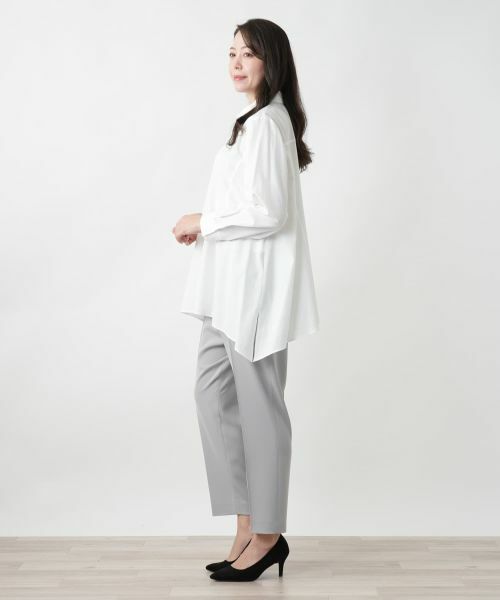 Leilian PLUS HOUSE / レリアンプラスハウス シャツ・ブラウス | 【店舗人気】フレアブラウス【Leilian WHITE LABEL】 | 詳細5