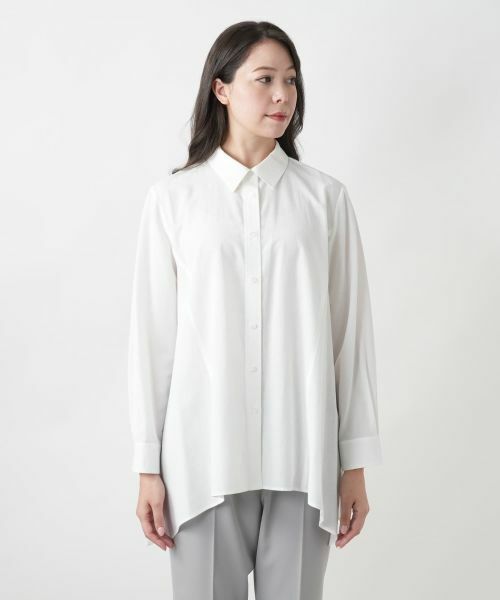 Leilian PLUS HOUSE / レリアンプラスハウス シャツ・ブラウス | 【店舗人気】フレアブラウス【Leilian WHITE LABEL】 | 詳細7