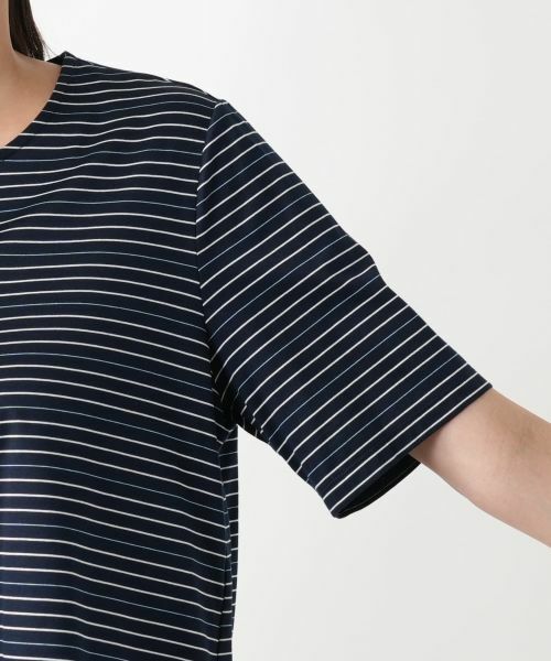 Leilian PLUS HOUSE / レリアンプラスハウス Tシャツ | 【店舗人気】ボーダーTシャツ【Leilian WHITE LABEL】 | 詳細9