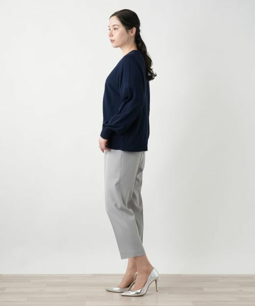 Leilian PLUS HOUSE / レリアンプラスハウス カーディガン・ボレロ | Vネックカーディガン【Leilian WHITE LABEL】 | 詳細16