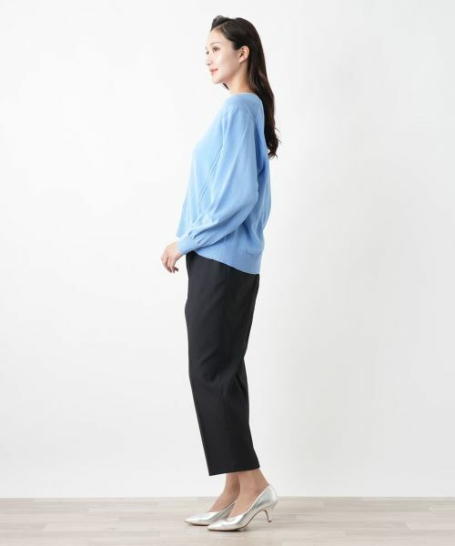 Leilian PLUS HOUSE / レリアンプラスハウス カーディガン・ボレロ | Vネックカーディガン【Leilian WHITE LABEL】 | 詳細2