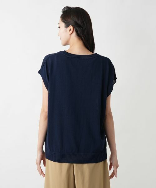 Leilian PLUS HOUSE / レリアンプラスハウス テーラードジャケット | Vネックニットベスト【Leilian WHITE LABEL】 | 詳細12