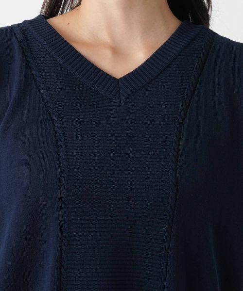 Leilian PLUS HOUSE / レリアンプラスハウス テーラードジャケット | Vネックニットベスト【Leilian WHITE LABEL】 | 詳細13