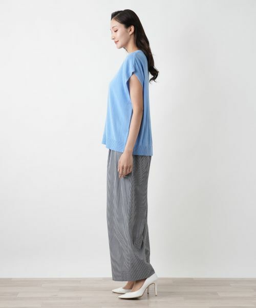 Leilian PLUS HOUSE / レリアンプラスハウス テーラードジャケット | Vネックニットベスト【Leilian WHITE LABEL】 | 詳細2