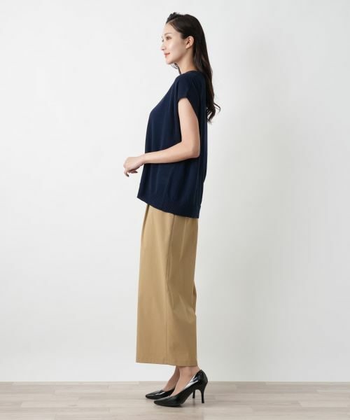 Leilian PLUS HOUSE / レリアンプラスハウス テーラードジャケット | Vネックニットベスト【Leilian WHITE LABEL】 | 詳細8