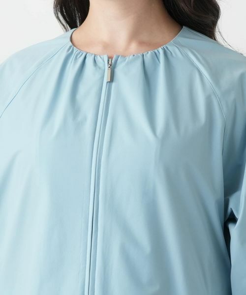 Leilian PLUS HOUSE / レリアンプラスハウス その他アウター | ノーカラージップブルゾン【Leilian WHITE LABEL】 | 詳細14