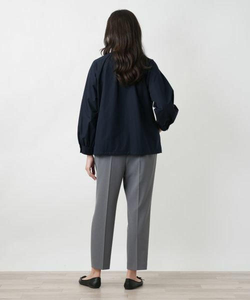 Leilian PLUS HOUSE / レリアンプラスハウス その他アウター | ノーカラージップブルゾン【Leilian WHITE LABEL】 | 詳細3