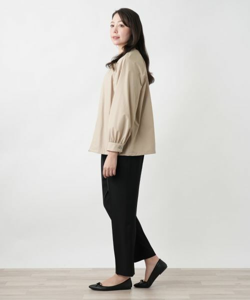 Leilian PLUS HOUSE / レリアンプラスハウス その他アウター | ノーカラージップブルゾン【Leilian WHITE LABEL】 | 詳細5