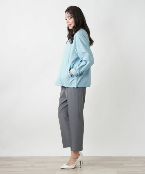 Leilian PLUS HOUSE / レリアンプラスハウス その他アウター | ノーカラージップブルゾン【Leilian WHITE LABEL】 | 詳細8