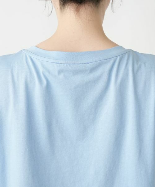 Leilian PLUS HOUSE / レリアンプラスハウス Tシャツ | カットワークレースTシャツ-BLUBIANCO | 詳細8