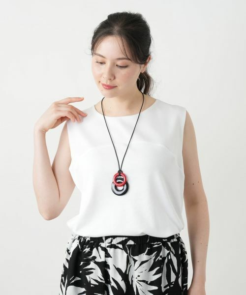 Leilian PLUS HOUSE / レリアンプラスハウス ネックレス・ペンダント・チョーカー | 【店舗人気】サークルモチーフコードネックレス | 詳細7