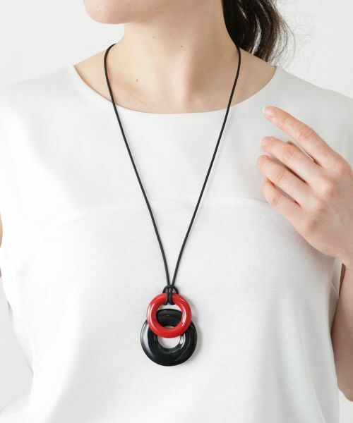 Leilian PLUS HOUSE / レリアンプラスハウス ネックレス・ペンダント・チョーカー | 【店舗人気】サークルモチーフコードネックレス | 詳細8