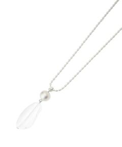 Leilian PLUS HOUSE / レリアンプラスハウス ネックレス・ペンダント・チョーカー | クリアモチーフロングネックレス