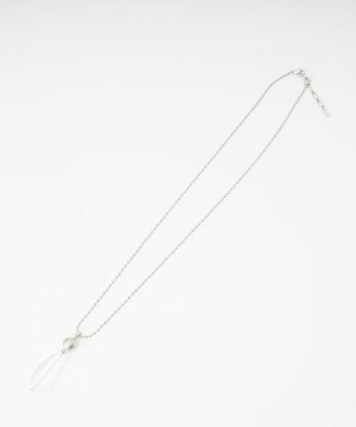 Leilian PLUS HOUSE / レリアンプラスハウス ネックレス・ペンダント・チョーカー | クリアモチーフロングネックレス | 詳細1