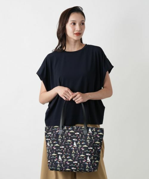 Leilian PLUS HOUSE / レリアンプラスハウス トートバッグ | 【店舗人気】イラスト柄トートバッグ | 詳細6