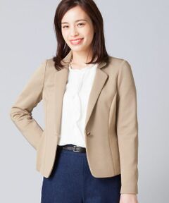 Leilian PLUS HOUSE / レリアンプラスハウス テーラードジャケット | 1つ釦テーラードジャケット