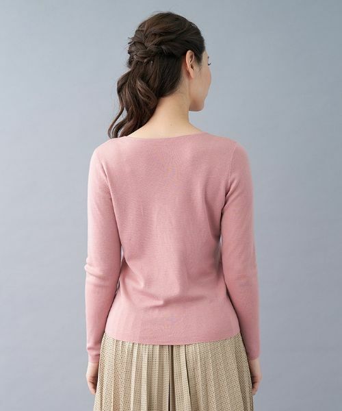 Leilian PLUS HOUSE / レリアンプラスハウス ニット・セーター | Vネックニット【ウインターコレクション】 | 詳細3