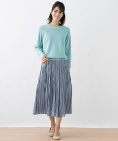 Leilian PLUS HOUSE / レリアンプラスハウス ニット・セーター | クルーネックニットプルオーバー