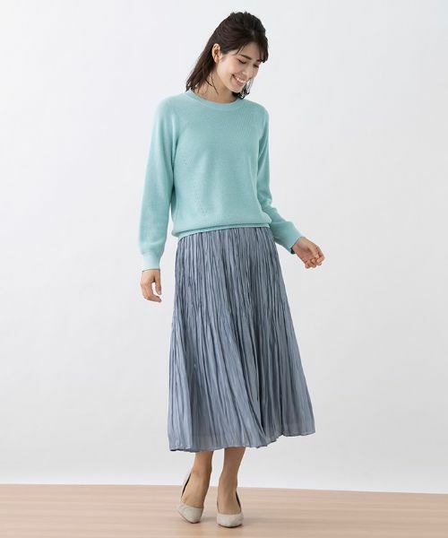 Leilian PLUS HOUSE / レリアンプラスハウス ニット・セーター | クルーネックニットプルオーバー | 詳細10