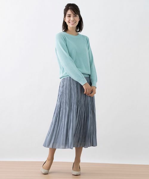 Leilian PLUS HOUSE / レリアンプラスハウス ニット・セーター | クルーネックニットプルオーバー | 詳細11