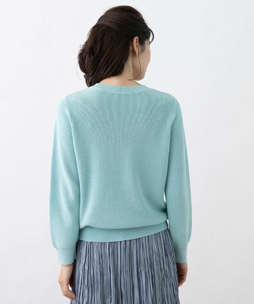 Leilian PLUS HOUSE / レリアンプラスハウス ニット・セーター | クルーネックニットプルオーバー | 詳細2