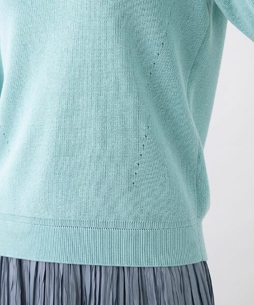 Leilian PLUS HOUSE / レリアンプラスハウス ニット・セーター | クルーネックニットプルオーバー | 詳細8