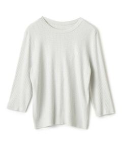 Leilian PLUS HOUSE / レリアンプラスハウス ニット・セーター | アイレットラメニットプルオーバー