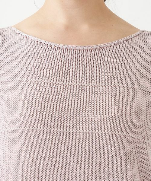 Leilian PLUS HOUSE / レリアンプラスハウス ニット・セーター | ラメニットプルオーバー【BIANCA LANCIA】 | 詳細7