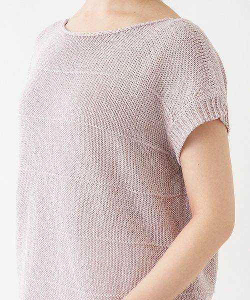 Leilian PLUS HOUSE / レリアンプラスハウス ニット・セーター | ラメニットプルオーバー【BIANCA LANCIA】 | 詳細8