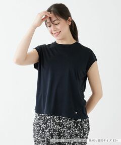 Leilian PLUS HOUSE / レリアンプラスハウス カットソー | フレンチスリーブカットソー