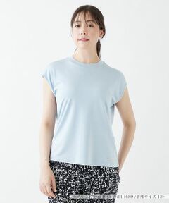 Leilian PLUS HOUSE / レリアンプラスハウス カットソー | フレンチスリーブカットソー