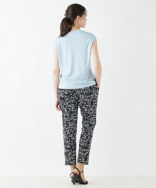 Leilian PLUS HOUSE / レリアンプラスハウス カットソー | フレンチスリーブカットソー | 詳細3