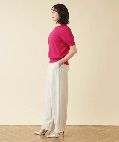 Leilian PLUS HOUSE / レリアンプラスハウス ニット・セーター | クルーネックニットプルオーバー | 詳細2