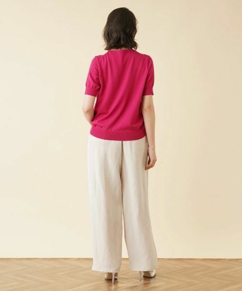 Leilian PLUS HOUSE / レリアンプラスハウス ニット・セーター | クルーネックニットプルオーバー | 詳細3