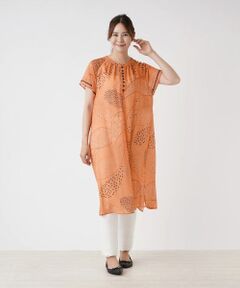 Leilian PLUS HOUSE / レリアンプラスハウス シャツ・ブラウス | ペイズリーチュニックブラウス【プラス企画】