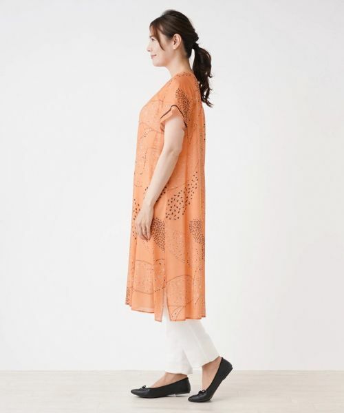 Leilian PLUS HOUSE / レリアンプラスハウス シャツ・ブラウス | ペイズリーチュニックブラウス【プラス企画】 | 詳細2