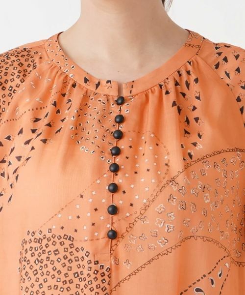 Leilian PLUS HOUSE / レリアンプラスハウス シャツ・ブラウス | ペイズリーチュニックブラウス【プラス企画】 | 詳細7