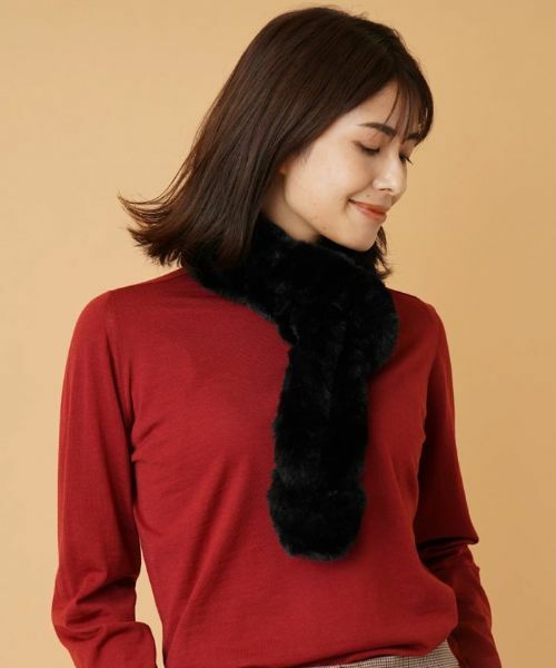 Leilian PLUS HOUSE / レリアンプラスハウス マフラー・ショール・スヌード・ストール | フェイクファーマフラー | 詳細2