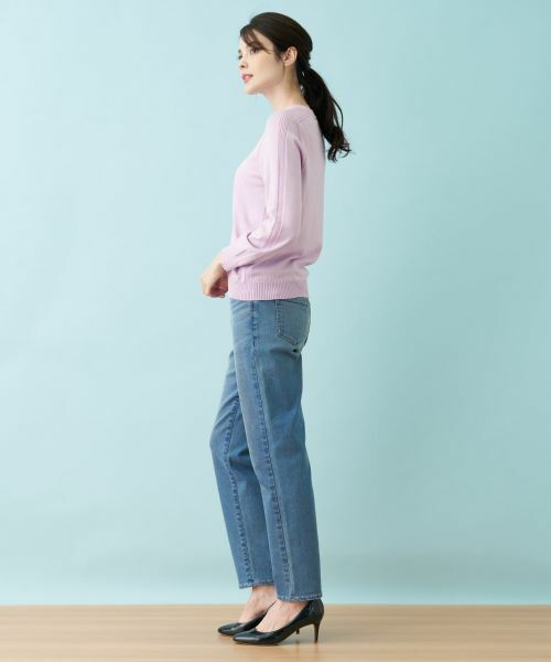 Leilian PLUS HOUSE / レリアンプラスハウス ニット・セーター | 【洗える】洗えるプルオーバーニット | 詳細16