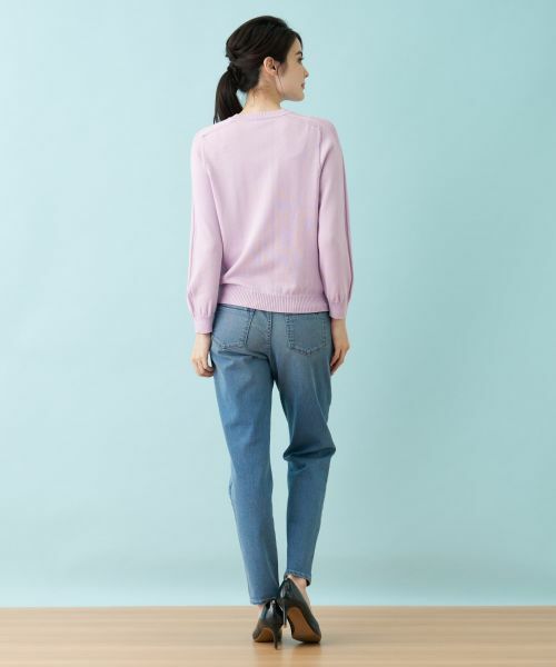 Leilian PLUS HOUSE / レリアンプラスハウス ニット・セーター | 【洗える】洗えるプルオーバーニット | 詳細19