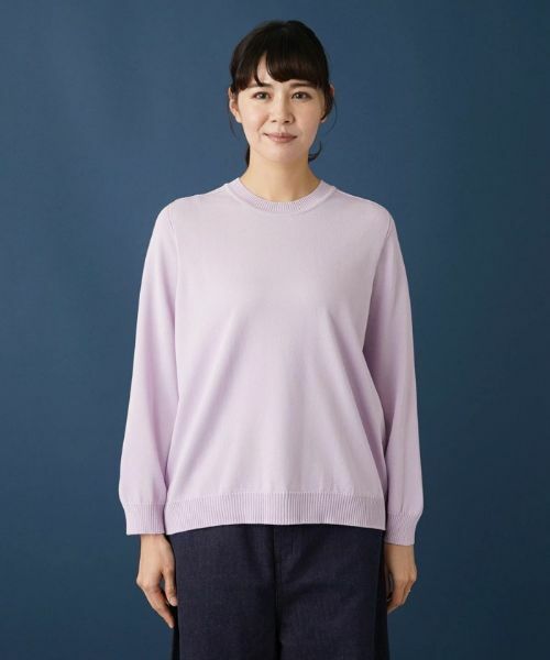 Leilian PLUS HOUSE / レリアンプラスハウス ニット・セーター | 【洗える】洗えるプルオーバーニット | 詳細4