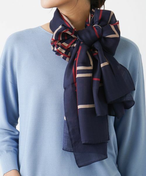 Leilian PLUS HOUSE / レリアンプラスハウス マフラー・ショール・スヌード・ストール | ストール【RATTI】 | 詳細4